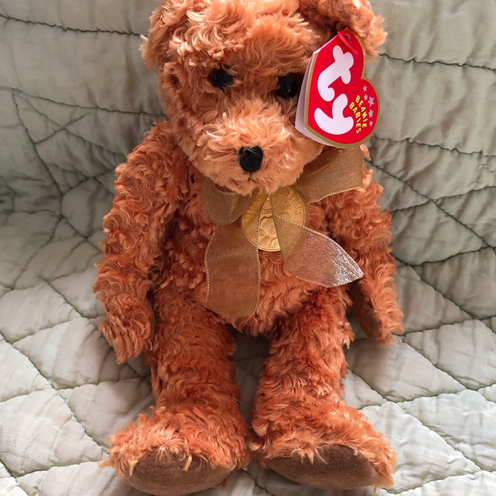 Ty beanie babies “Teddy” born 2001